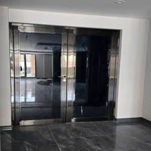 درب کاور استیل خشدار