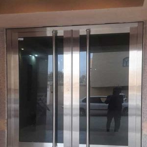 درب کاور استیل خشدار