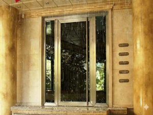 نگهداری درب استیل در فصل پاییز